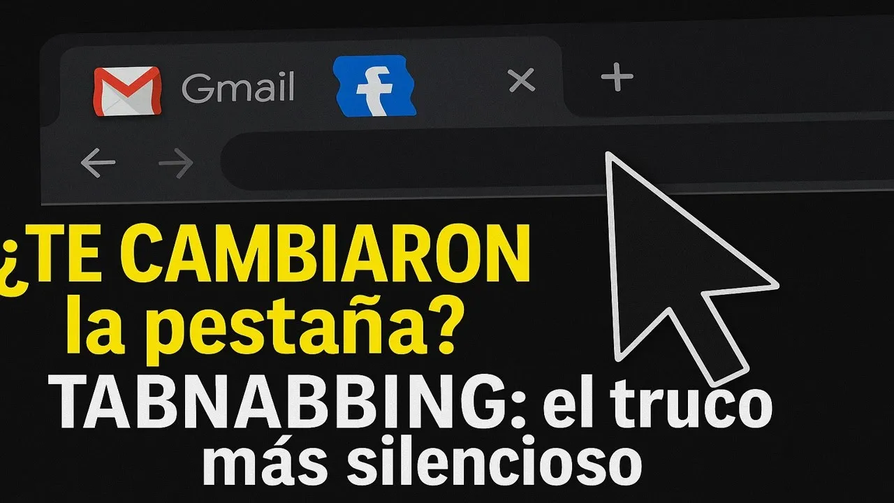 ¡Cuidado con el Tabnabbing! Así te pueden robar datos solo con dejar una pestaña abierta