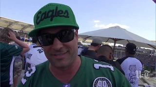 Eagles fans take over StubHub Center at Chargers game
