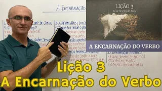 EBD Lição 3 A Encarnação do Verbo Resumo de Aula