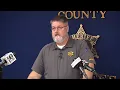 Tuscaloosa County news conference on double murder arrests