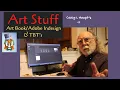 Art Stuff 49 Initial layout of ArtStory book in Adobe Indesign