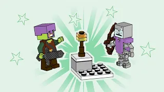 LEGO 951315 Instructions | Minecraft | Jungle Ranger and Stray | Magazine Gift | Minecraft 44/26