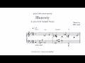 Download Lagu Honesty (Billy Joel) - Sheet music transcription for piano