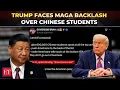 Download Lagu 'Americans Last!': MAGA erupts over Trump’s move to allow 600K Chinese students in US universities