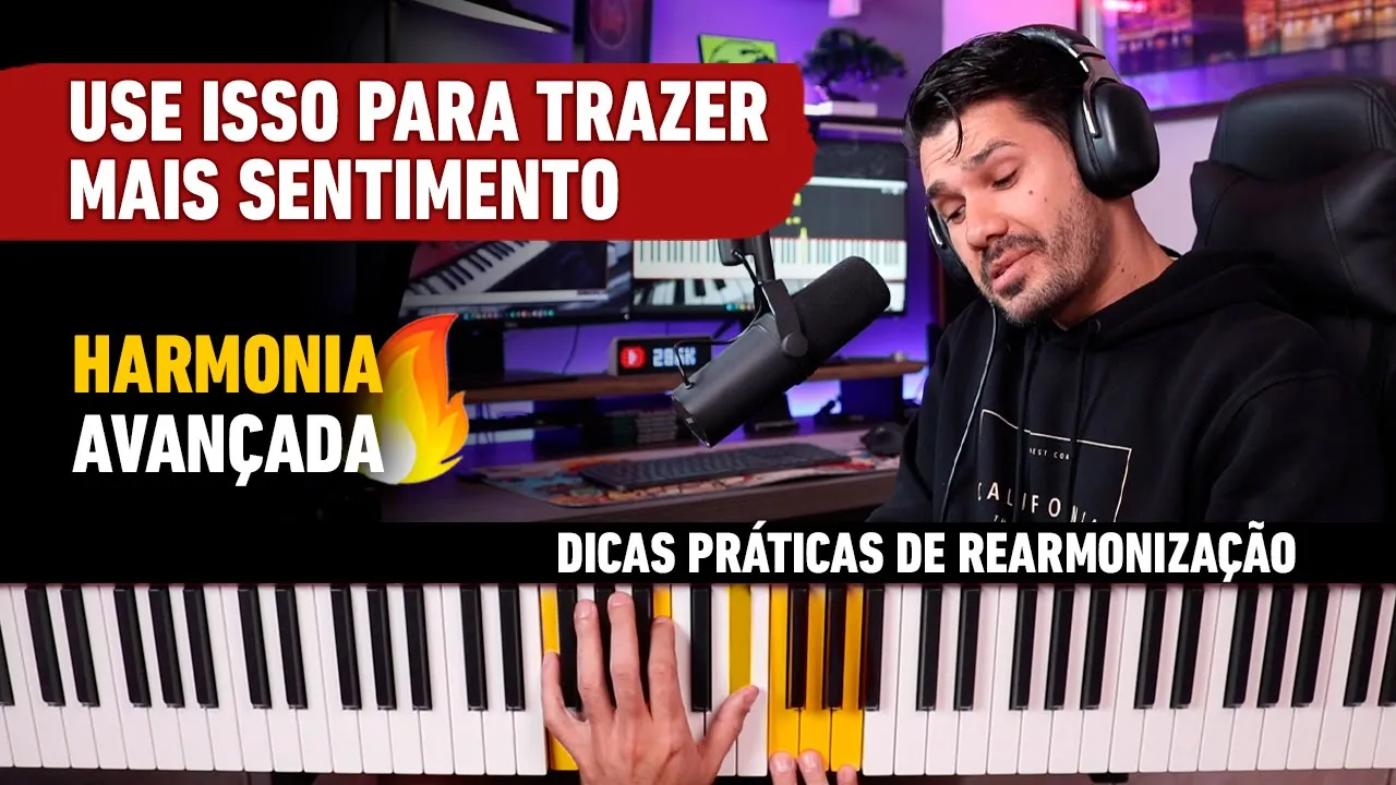 REARMONIZAÇÃO de Grande é o Senhor no TECLADO