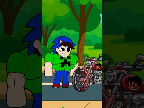 Enzito Musiculoso tiene Moto 😂 #casimochotv #shorts #animation