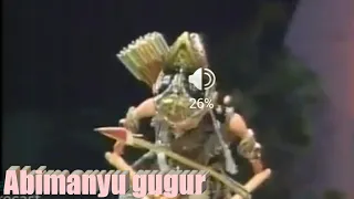 wayang golek abimanyu gugur