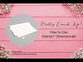 Pretty Quick Tip - How to Use Stampin Dimensionals