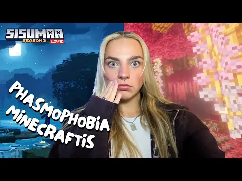 Video Thumbnail: SISUMAA 2: Phasmophobia Minecraftis & käisin deidil ❤️