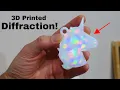 Is It Possible to 3D Print a Diffraction Pattern