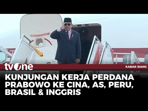 Lawatan ke Luar Negeri, Presiden Prabowo akan Datangi Negara-negara ini