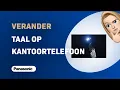 Lagu Hoe taal veranderen op Panasonic KX-TGU432 kantoortelefoon
