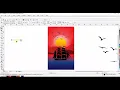 Learn How To Create Vector Nature Background in Coreldraw - Ahsan Sabri