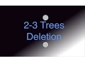 2 3 Trees Deletion