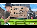 I Survived 7 Days Only Dumpster Diving - Did it Work