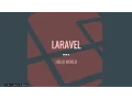 Laravel Hello world Tutorial