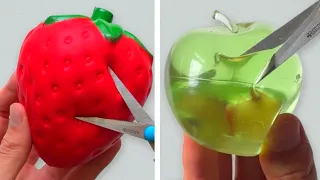 Cutting Open MORE Squishies To Make Slime | Slime Challenge