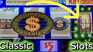 4TH Reel Multiplier Bonuses BIG TIMES PAY Classic Slot