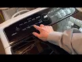 How to use Cabrio washing machine for the first time step-by-step instructions