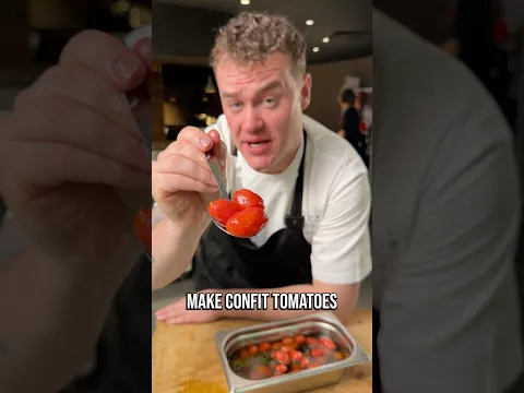 Confit Tomatoes Like a Chef