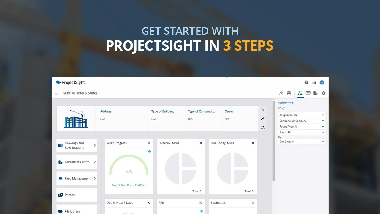 Trimble's ProjectSight — ProjectSight — Your single source for project management (YouTube video ad)