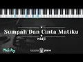 Download Lagu Sumpah dan Cinta Matiku - Nidji (KARAOKE PIANO - MALE KEY)