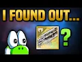 Everything you know about Trace Rifles is a lie This Changes Things Destiny 2