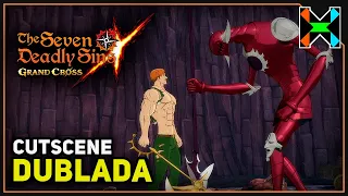 NANATSU GC: DUBLADO | Escanor Vs. Galand & Melascula