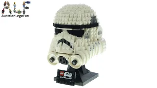 LEGO Star Wars 75276 Stormtrooper Helmet - Lego Speed Build Review