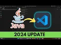 How to Setup Java 21 in Visual Studio Code 2024 Update