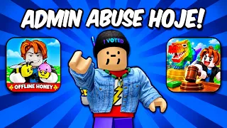 LIVE JOGANDO OS ADMIN ABUSES NOS JOGOS DO LUAN!