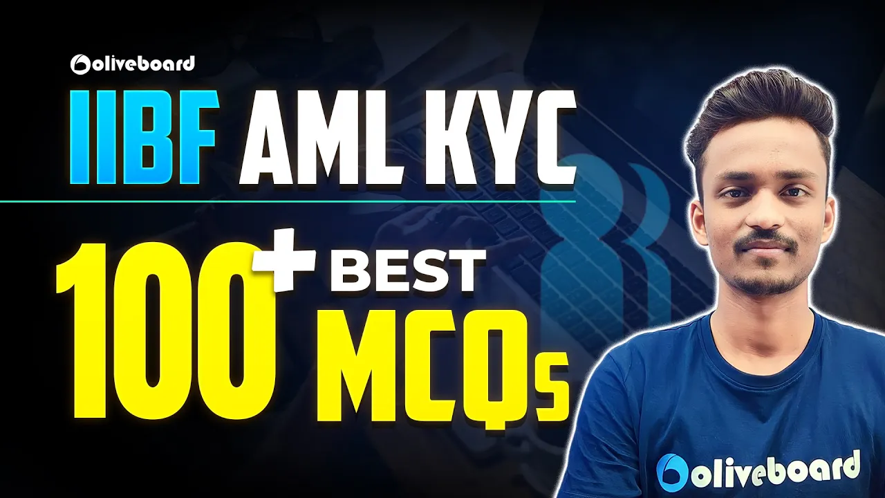 IIBF AML KYC Expected Questions Best 100 | Most Important MCQs for Certification Exam | By Ajay Sir