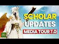 FFXIV Dawntrail Scholar Media Tour - Level 100 Tool Tips