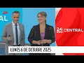 Download Lagu 24 Horas Central - Lunes 6 de octubre 2025 | 24 Horas TVN Chile