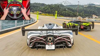 Mazda Furai - Goliath Race - Forza Horizon 6 | Steering Wheel Gameplay