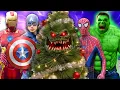 Avengers VS The Evil Christmas Tree!