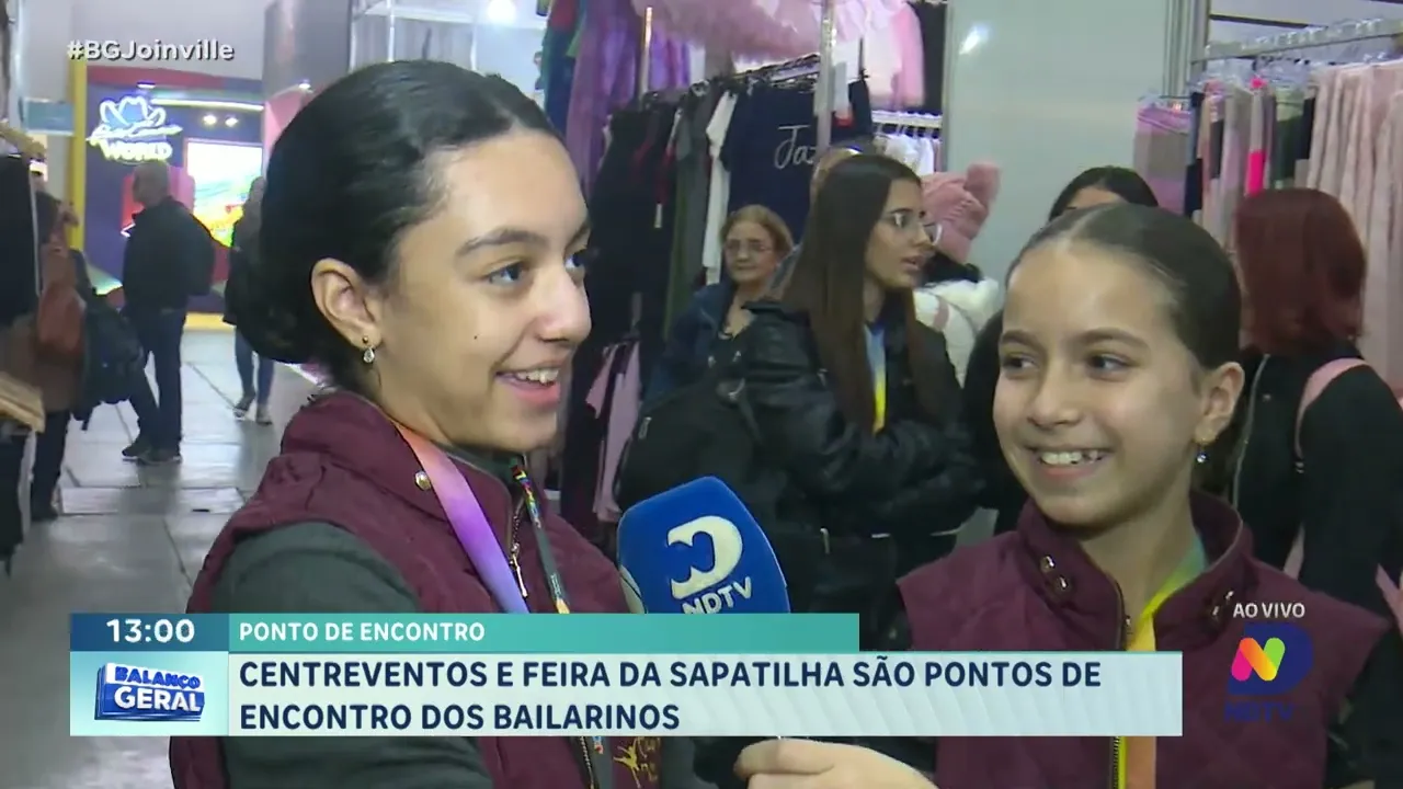 Festival de Dança: Centreventos e Feira da Sapatilha são pontos de encontro dos bailarinos