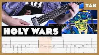 Download Megadeth - Holy Wars… The Punishment Due - Guitar Tab | Lesson | Cover | Tutorial MP3