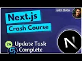 Update Task Complete - Next js 14 Course Tutorial