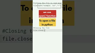 File Modes in Python File Handling