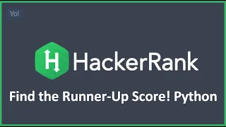 Find the Runner-Up Score Python Hacker Rank Solution