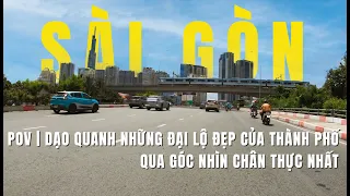 Saigon Drive POV 4K: Vẻ đẹp đường phố Sài Gòn qua góc nhìn POV 4K chân thực | Relaxing Piano Music