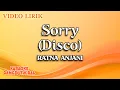Download Lagu Ratna Anjani - Sorry Disco (Official Video Lirik)
