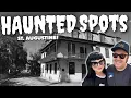 HAUNTED SPOTS in St Augustine Florida Non-Touristy Areas Graveyards and Oldest INN