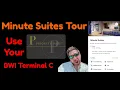 Priority Pass Accepted Minute Suites Tour Concourse C BWI Airport