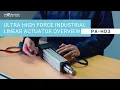 Lagu Ultra High Force Industrial Linear Actuator | PA-HD3 Product Overview | PROGRESSIVE AUTOMATIONS
