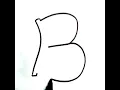 cool fonts Graffiti Bubble Alphabet B