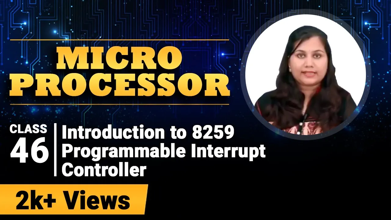 Introduction to 8259 Programmable Interrupt Controller - Study and Interfacing of Peripherals