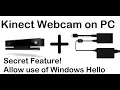 Xbox One Kinect - 1080p PC Webcam w Windows Hello Biometric Security