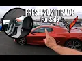FRESH USED CORVETTE FOR SALE 2021 REDMIST HARDTOP CONVERTIBLE